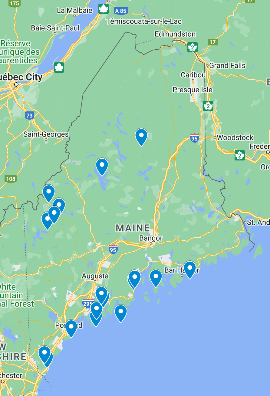 30 Days/30 Paintings Challenge & Road Trip Stops; Discovering Maine's ...