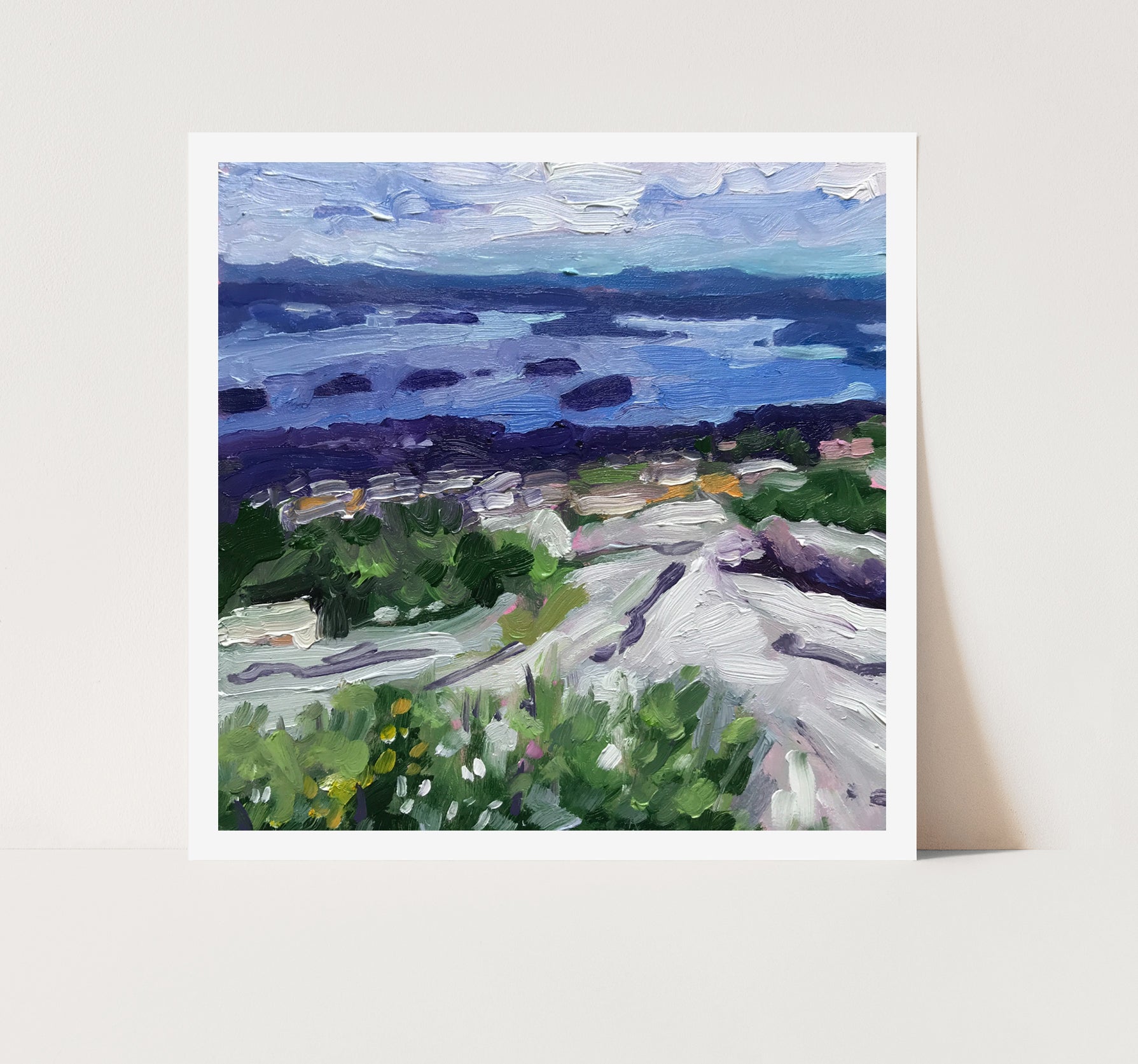 Sailing Acadia outlets Giclee Print