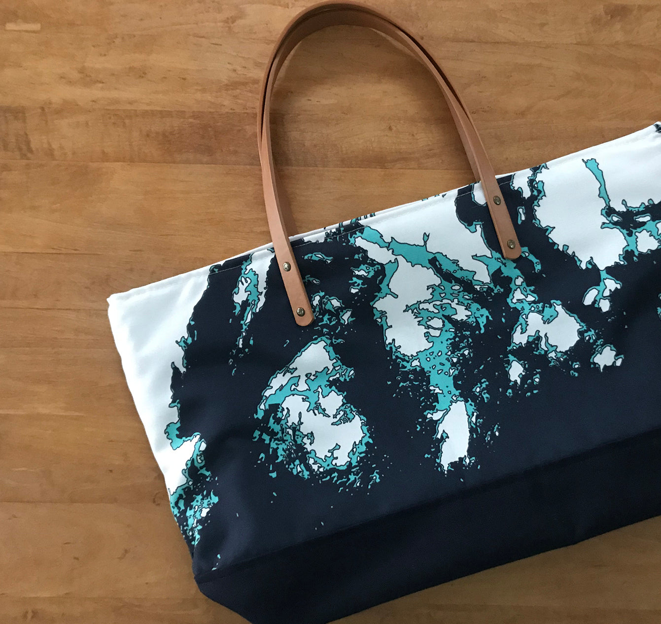 Navy discount designer bag